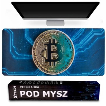 PODKŁADKA POD MYSZKE MYSZ GAMINGOWA MATA 90x40 BTC