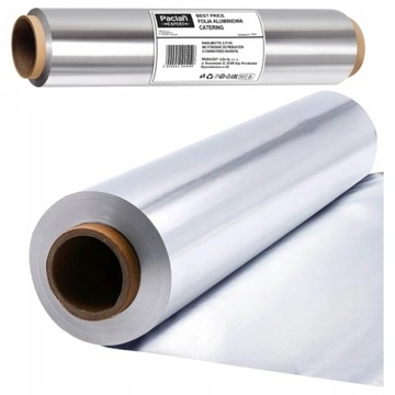 PACLAN АЛЮМИНИЕВАЯ ФОЛЬГА 60 М ГАСТРОНОМИЧНАЯ ТОЛЩАЯ 3 шт.