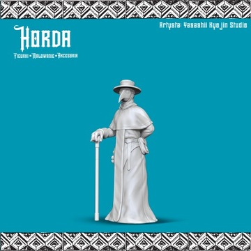 Figurka: Doktor Plagi RPG Dnd D&D Pathfinder (I-0074)