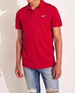 HOLLISTER by Abercrombie Koszulka Polo USA M