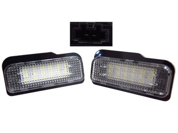 LAMPY TABULKY LED DO MERCEDES W211 S203 W203 C219