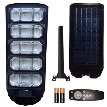 LAMPA SOLARNA LED LATARNIA ULICZNA 900W 250 SMD