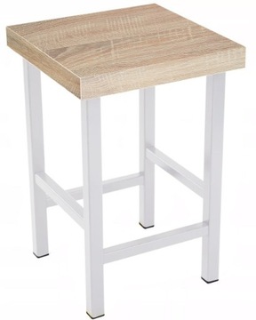 Табурет 46 см CLASSIC WHITE / COLORS Стол Табуреты