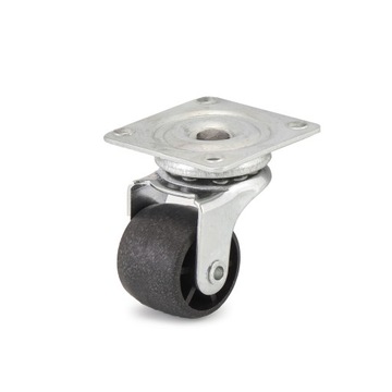 KÓŁKO KOŁO MEBLOWE PLASTIKOWE ŁOŻYSKOWANE FI 30 MM