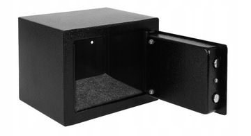 Mocny Sejf Stalowa Kasetka Na Klucz Zamek + Klucze