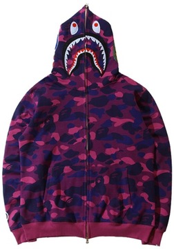 BAPE Odzież Wierzchnia Moda Street Tide Casual Bawełniana Bluza Kardigan