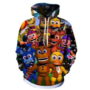 РАЗМЕРЫ СВИТШОТ FNAF SECURITY BREACH