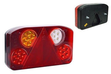 Lampa tylna LED do przyczepki przyczepy lawety naczepy HOR-68 LZD845