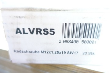 КОЛЕСНЫЕ БОЛТЫ M12 1,25/25X19 SW17 10,9