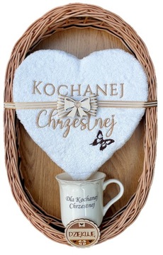 Serce Podziękowanie dla Matki Chrzestnej I KOMUNIA