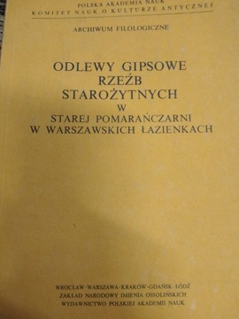 ODLEWY GIPSOWE RZEŹB STAROZYTNYCH