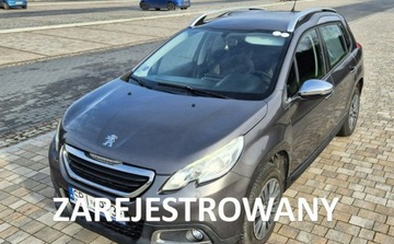 Peugeot 2008 I SUV 1.2 VTi 82KM 2014 Peugeot 2008 1.2 VTi 82KM Tablet Parktronic Tempomat Nowy rozrzad 1.2