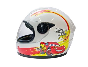 KASK MD-E506 INTEGRALNY DZIECIĘCY AUTA BIAŁY CE