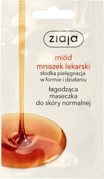 Ziaja miód mniszek lekarski łagodz. maseczka 7 ml