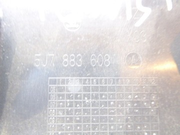 ROOMSTER 5J FACELIFT 10-15 KRYT SEDADLA ZADNÍ PRAVÁ 5D