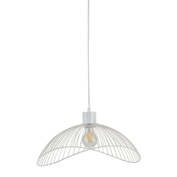 Metalowa biała lampa wisząca L Nunez Italux