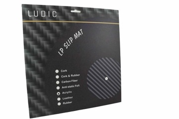 Ludic Audio Cork&Rubber антистатический коврик из пробки и резины для проигрывателя виниловых пластинок