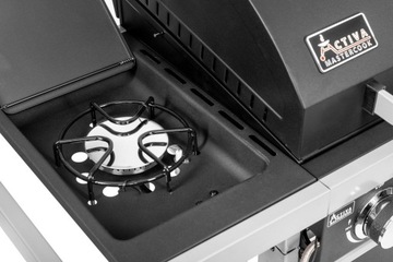 НЕБРАСКА ACTIVA 3+1 ГАЗОВЫЙ ГРИЛЬ С ЧУГУННОЙ РЕШЕТКОЙ