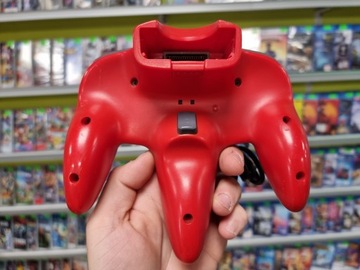 ORYGINALNY PAD NINTENDO 64 N64 RED CZERWONY