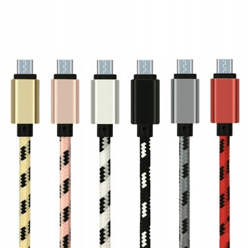 Miniaturowy kabel danych Micro USB 3