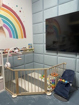 Мягкая стеновая панель изголовье 100х35