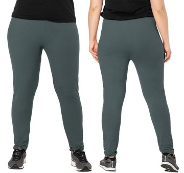 Duże Legginsy Getry Damskie Bambusowe 202019-3 3XL