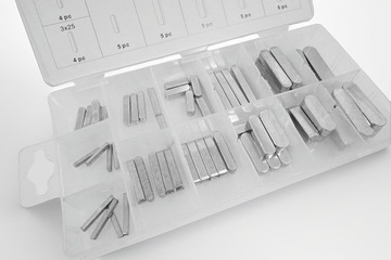 СИСТЕМА ПРЯМЫХ КЛИНОВ ДЛЯ УСТАНОВКИ СТУПИЦ ШКИВОВ НАБОР ПРЯМЫХ КЛИНОВ 60e