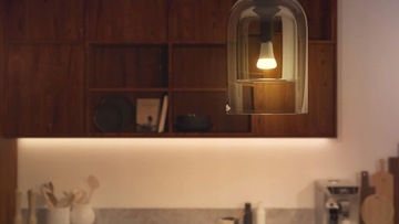 Philips HUE White, 2 лампы E27, теплый белый цвет, 1100 лм + мост, интеллектуальная кнопка