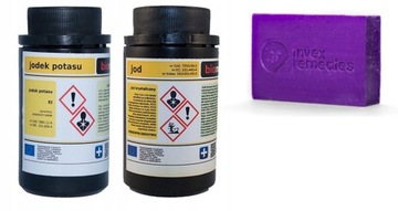 JOD KRYSTALICZNY 50g + JODEK POTASU 100g | LUGOLA