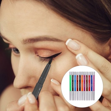 Набор красочных теней для подводки глаз, 12 шт.