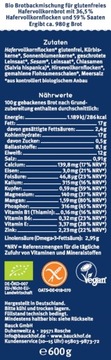 БИО Смесь для хлеба без глютена 600 г BauckHof