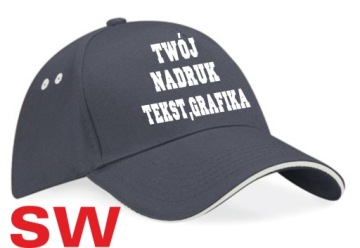 Бейсболка Ваш отпечаток, текст, цветная графика