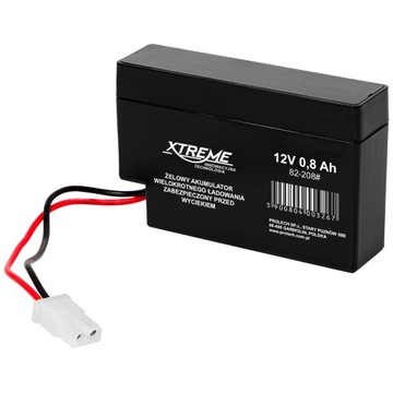 Akumulator bezobsługowy XTREME AGM 12V 0,8Ah UPS