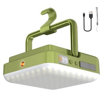 Przenośna solarna lampka LED lampa namiotowa, lam
