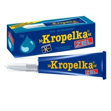 Klej sekundowy Kropelka żel 3g