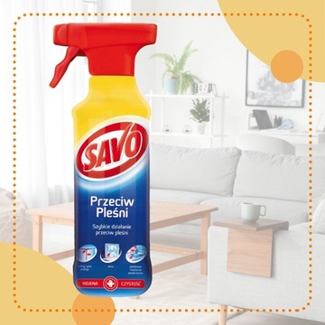 Спрей Savo Against Mold для стен и ванных комнат от грибков