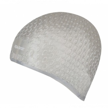 CZEPEK PŁYWACKI SILIKONOWY NA DŁUGIE WŁOSY BUBBLE