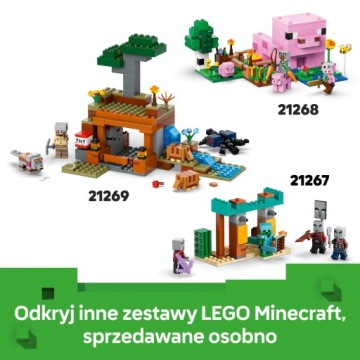 LEGO Minecraft Грибной домик коровы 21270