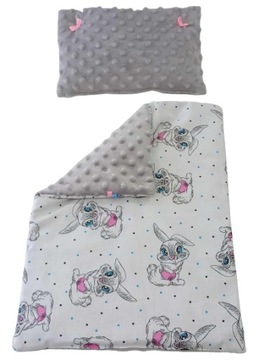 POŚCIEL dla lalek DO WÓZKA KOŁYSKI ŁÓŻECZKA