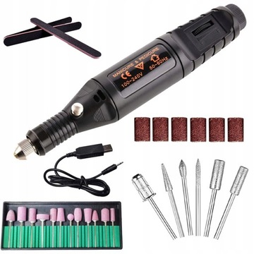 ЭЛЕКТРИЧЕСКАЯ ПИЛОЧКА ДЛЯ НОГТЕЙ ПОРТАТИВНЫЙ МАНИКЮР