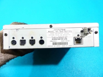 ALPINE NVE-N077PS СЧИТЫВАНИЕ НАВИГАЦИОННЫХ ДИСКОВ NAVI GPS
