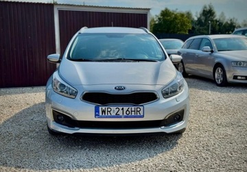 Kia Ceed II Kombi Facelifting 1.6 GDI 135KM 2016 Kia Ceed 1.6 benzyna 135KM PDC Led grzane fotele climatronic 2 stref serwis, zdjęcie 7