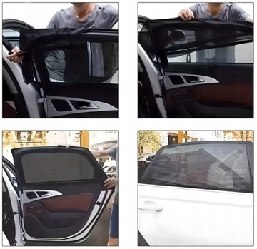 4 -кратная автомобильная комара сетка для стеклянного солнцезащитного крема для автомобильной занавески