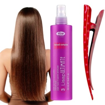 LISAP ULTIMATE SPRAY KERATYNOWY POD PROSTOWNICĘ LISAP + KLIPS GRATIS