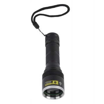 Latarka Czarny filtr Optyczny 15W 365nm UV LED
