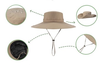 KAPELUSZ PRZECIWSŁONECZNY BOONIE KAPELUSZ KAPELUSZ RYBAKA KAPELUSZ WIADRO