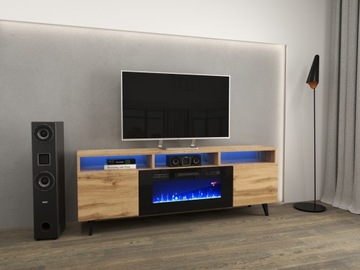 Фарелка воздуходувка, декоративный обогреватель для дома, 80 см