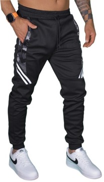 DRESOWE SPODNIE MĘSKIE JOGGERY DRESY SPORTOWE