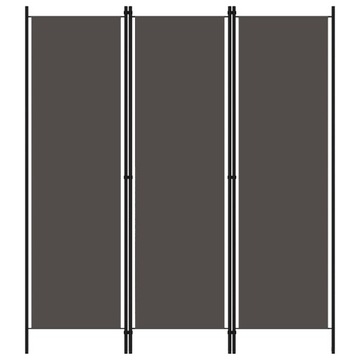 PARAWAN pokojowy dekoracyjny czarny ścianka 300 x 180 cm