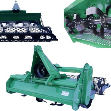 AGREGAT UPRAWOWY GLEBOGRYZARKA SEPARACYJNA DO MINI TRAKTORA SB 125 CM
